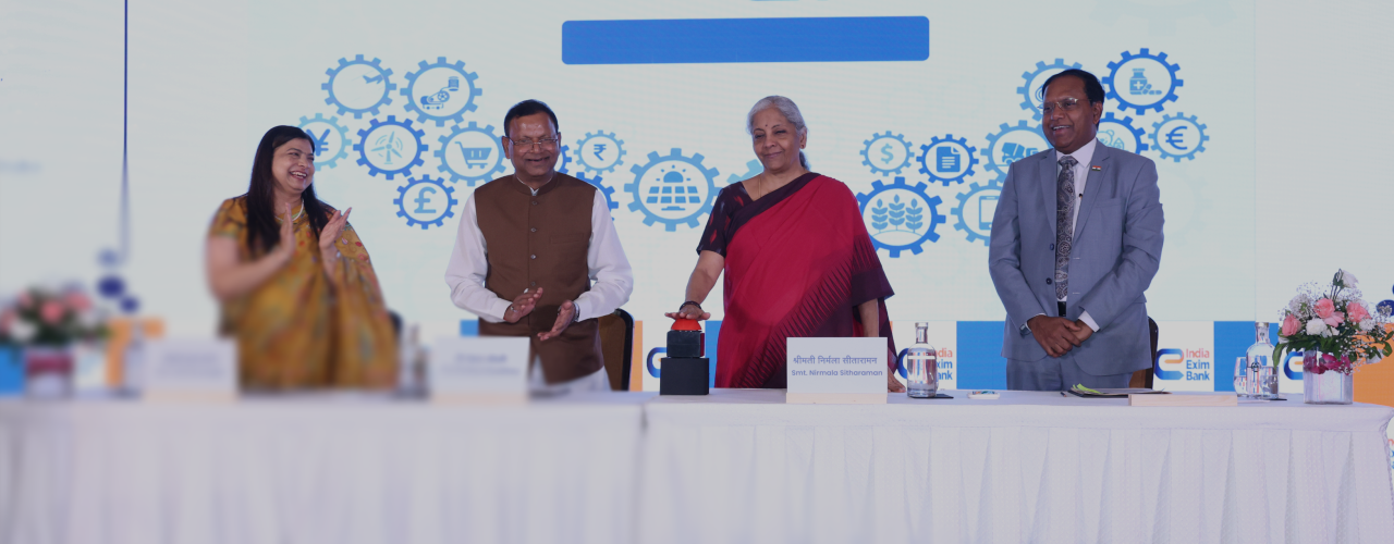 Hon’ble Finance Minister Highlights Key Policy Measures to Promote Export-led Growth at Exim Bank’s Trade Conclave